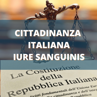  Cittadinanza italiana Iure Sanguinis