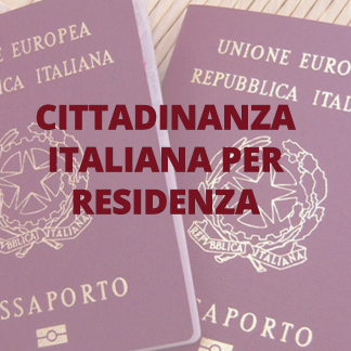 cittadinanza italiana per residenza